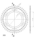 Supersprox / JT Rear sprocket 1307.46