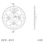 Supersprox / JT Rear sprocket 835.46