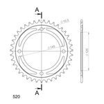 Supersprox / JT Rear sprocket 857.39