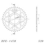 Supersprox / JT Rear sprocket 1478.40
