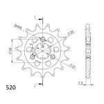 Supersprox / JT Front sprocket 437.15