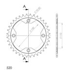Supersprox / JT Rear sprocket 1350.36