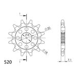 Supersprox / JT Front sprocket 427,11