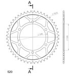 Supersprox / JT Rear sprocket 855.47