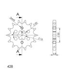 Supersprox / JT Front sprocket 548.14