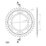 Supersprox / JT Rear sprocket 13,39