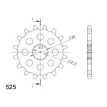 Supersprox / JT Front sprocket 520.14