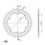 Supersprox / JT Rear sprocket 893.38