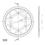 Supersprox Steel Rear sprocket HO CR/CRF Black 54