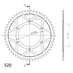 Supersprox Steel Rear sprocket HO CR/CRF Black 54