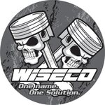 Wiseco Piston Ring Set Tin Coated 77.85mm Pair