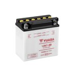 Yuasa Battery, 12N7-4B (dc)