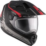 CKX Helmet QUEST RSV Straightline with electric visor Matt red S
