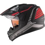 CKX Helmet QUEST RSV Straightline with electric visor Matt red S