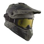 CKX Helmet + Goggles TITAN Climb Matt grey L