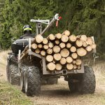 Shark WOOD 1500 4Wheel ATV Kärry