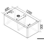 Osculati Polttoainesäiliö 336 L