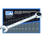 12pc Metric 0° Speeddrive Combination Geardrive Wrench/Spanner Set
