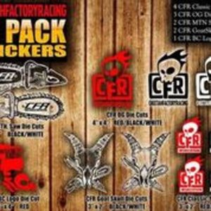 Cheetah Factory Racing CFR 12 Pack Stickers