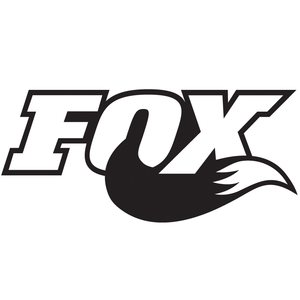 Fox Racing Shocks Decal: [6.50" x 3.5"] Float Air Sleeve, Black and White, Short