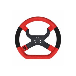 Aim MyChron5 Steering Wheel Red/Black 6 holes