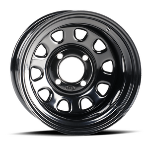 ITP DELTA, black 14x7 4/156 12mm 4+3