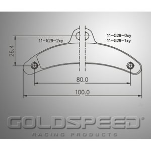 Goldspeed GS etujarrupala Birel Manual Pari
