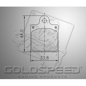 Goldspeed GS takajarrupala Zanardi Double Caliper Pari