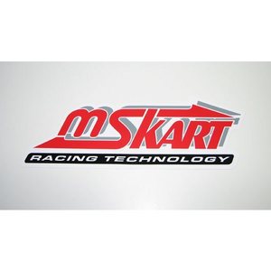 MS Kart RACING TECHNOLOGY -tarra 90 mm x 260 mm