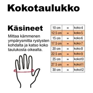Arroxx Karting käsineet, Xbase musta