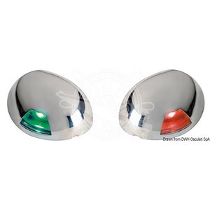 Osculati Kulkuvalo LED Sea-Dog vihreä/punainen combi
