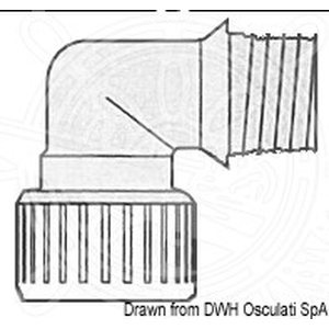 Osculati Hydrofix 1/2 elbow fem/male