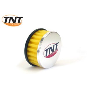 TNT-tuning Ilmasuodatin, R-Box, Keltainen, Kiinnitys Ø 28/35mm, Suora