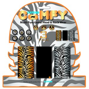 Oxford Comfy Tiger 3-Pack