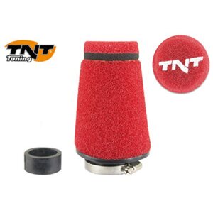 TNT-tuning TNT Air filter, Speed, Red, Attachment Ø 28/35mm, Straight