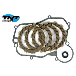 TNT-tuning TNT Clutchdisk set & Gaskets, Derbi Senda 06- / Aprilia RX, RS 06-