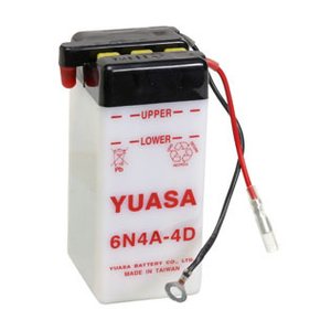 Yuasa Battery, 6N4A-4D (dc)