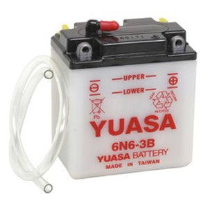 Yuasa Battery, 6N6-3B (dc)