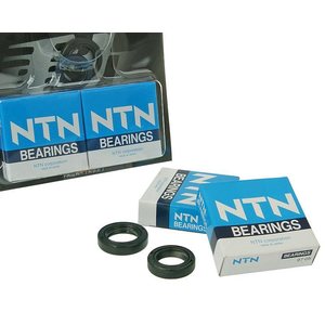 Naraku HD Crank bearings & Oilseals, Piaggi- / Gilera-scooter AC/LC