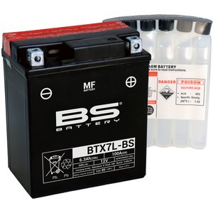 BS Battery BTX7L-BS MF (cp) Maintenance Free