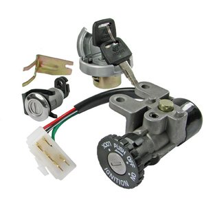 Ignition switch & Lock set, China-scooter 4-T / Baotian