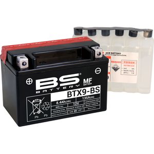 BS Battery BTX9-BS MF (cp) Maintenance Free