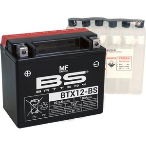 BS Battery BTX12-BS MF (cp) Maintenance Free