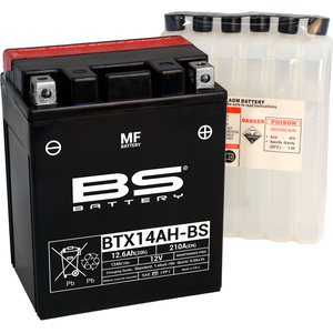 BS Battery BTX14AH-BS MF (cp) Maintenance Free