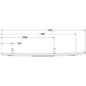 Sno-X Ripper Four Ohjari pari 4" Kovametalli