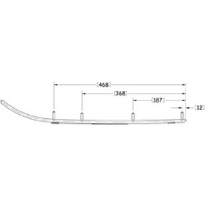Sno-X Ripper Four Ohjari pari 4" Kovametalli