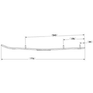 Sno-X Ripper Four Ohjari pari 4" Kovametalli