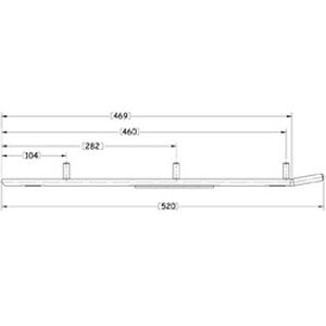 Sno-X Ripper Four Ohjari pari 4" Kovametalli