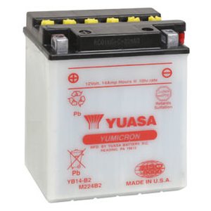 Yuasa Battery, YB14-B2 (cp)