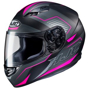 HJC Helmet CS-15 Trion Matt Black/Gray/Pink MC8SF S 55-56
